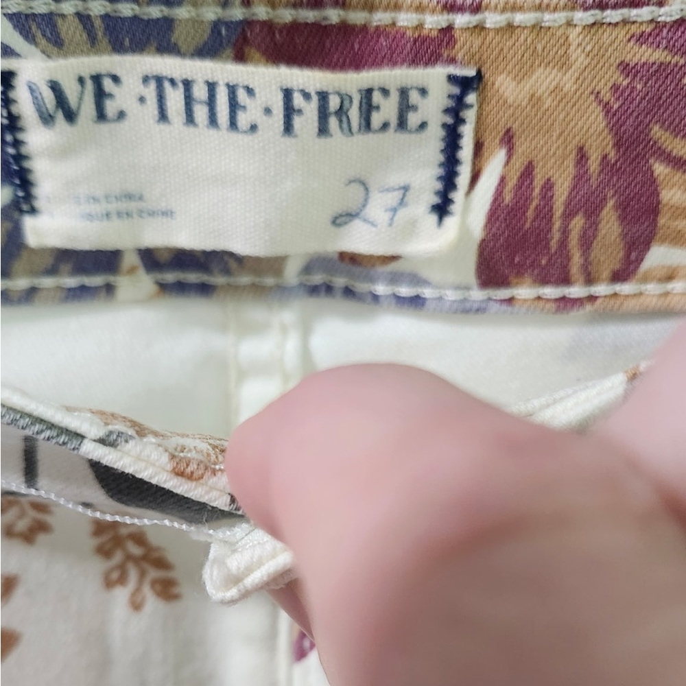 We The Free Youthquake Crop Flare Pants Floral print 27 - Picture 2 of 4
